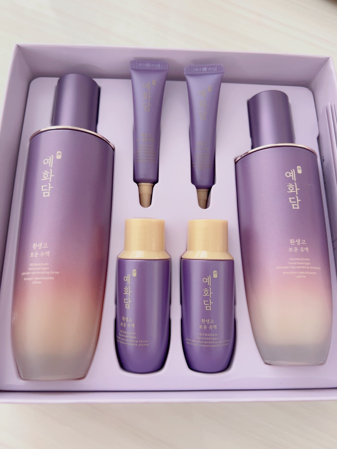 イェファダム還生膏 保潤 2種スペシャルセット/THE FACE SHOP/スキンケアキットを使ったクチコミ(6枚目)