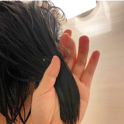 ビックリドカーン 集中ケアトリートメント 無香料/ハホニコハッピーライフ/洗い流すヘアトリートメントを使ったクチコミ(2枚目)