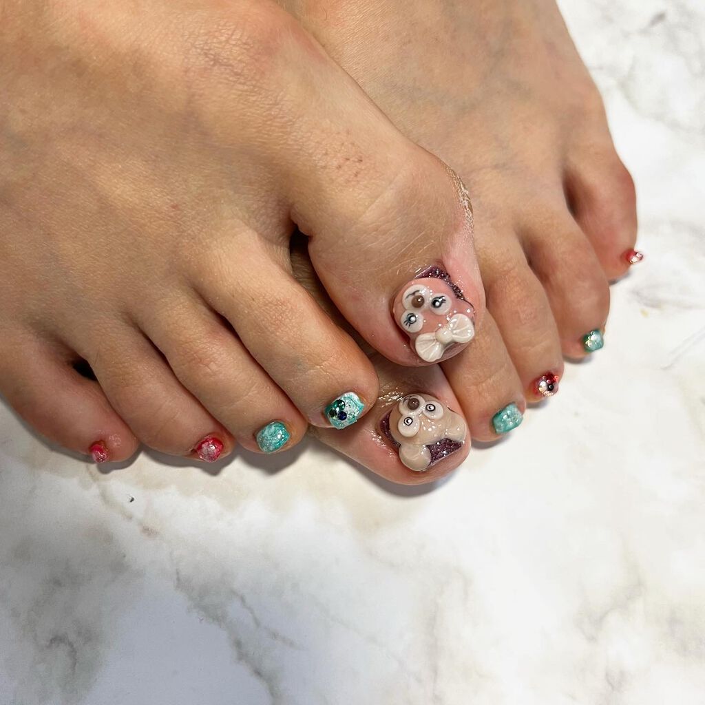 cst on LIPS 「#Disney#ダッフィー#ディズニーランド#ディズニー💅#ネ..」(1枚目)