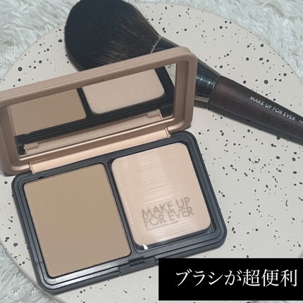 HDスキン マットベルベットコンパクト/MAKE UP FOR EVER/パウダーファンデーションを使ったクチコミ(2枚目)