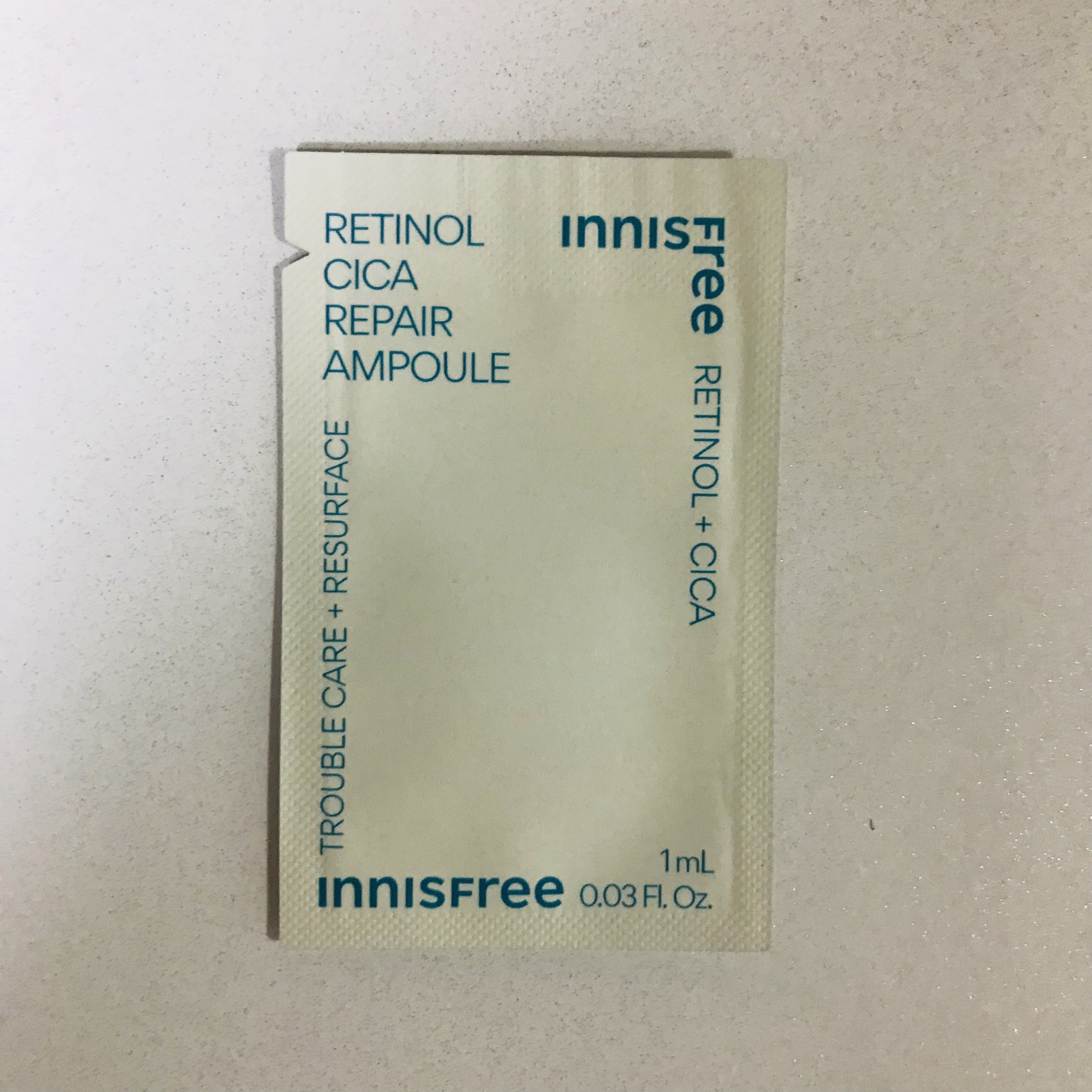 レチノール　シカ　リペア　セラム/innisfree/美容液を使ったクチコミ（1枚目）