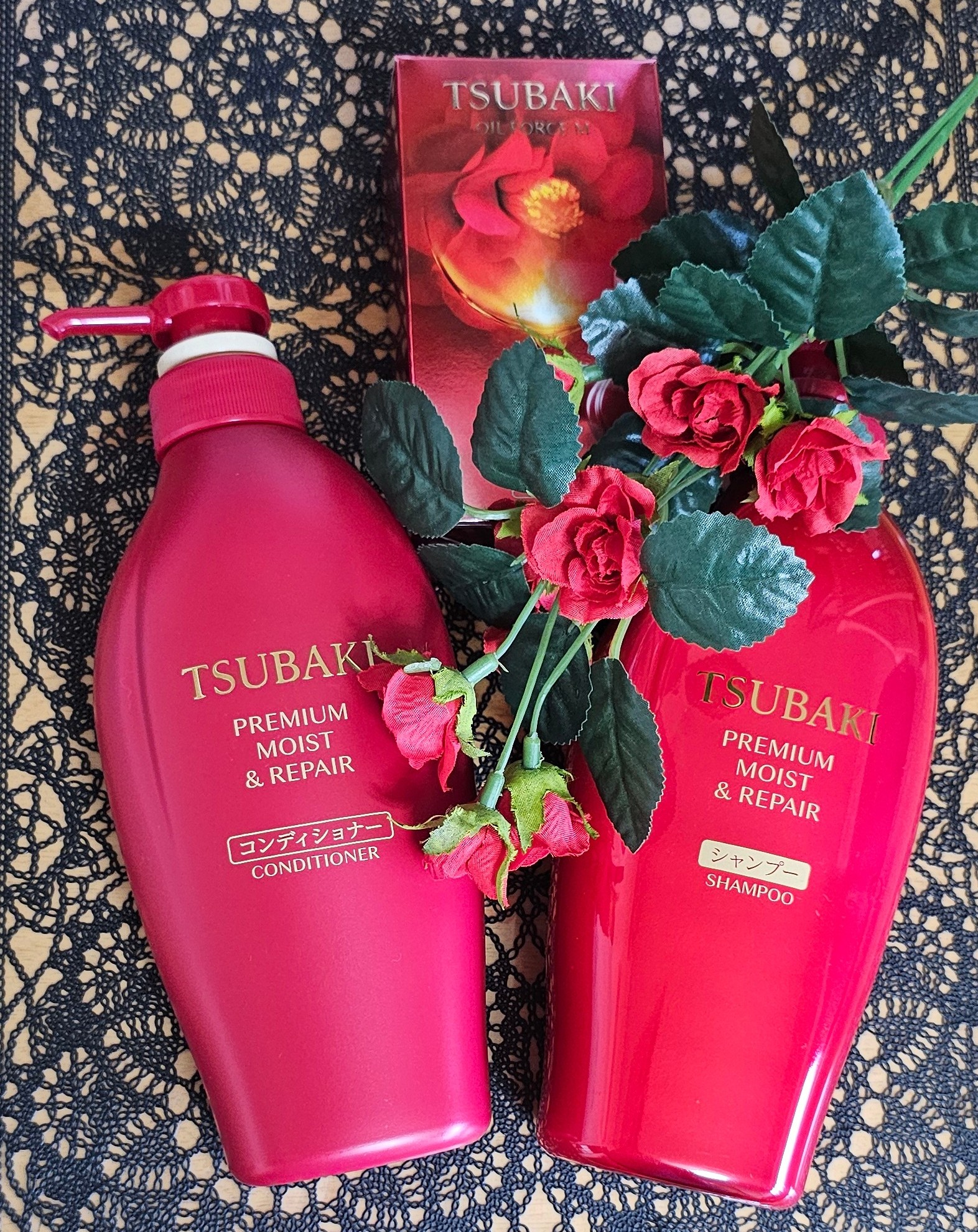 TSUBAKI プレミアム モイスト＆リペア シャンプー/コンディショナー/TSUBAKI/市販シャンプーを使ったクチコミ（1枚目）