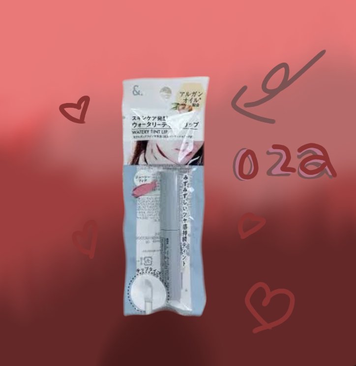 &.ウォータリーティントリップ/DAISO/リップティントを使ったクチコミ（2枚目）