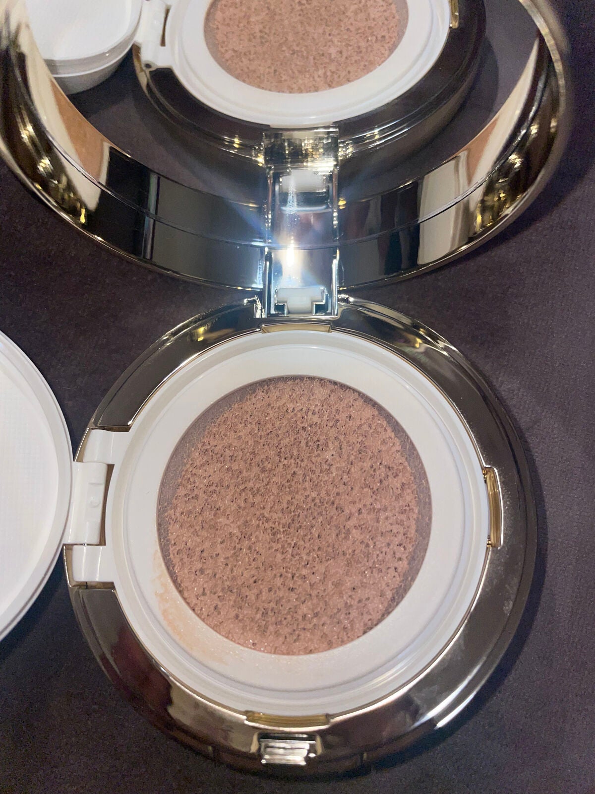 ソーラーグロウ ヘルシーグロウ クッションファンデーション/DOLCE&GABBANA BEAUTY/クッションファンデーションを使ったクチコミ(2枚目)