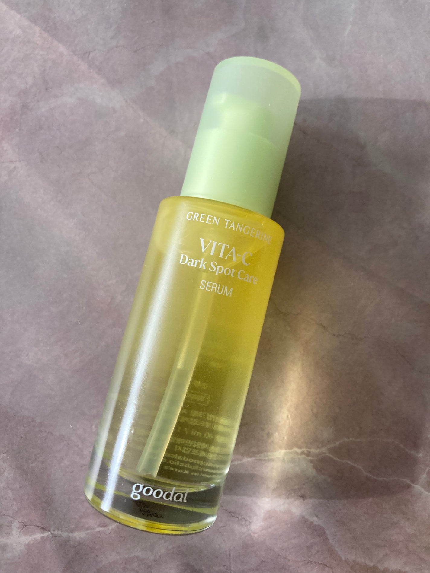 ã°ãªãŒã³ã¿ã³ãžã§ãªã³ ãã¿C ããŒã¯ã¹ãããã±ã¢ã»ã©ã /goodal/çŸå®¹æ¶²ã䜿ã£ãã¯ãã³ãïŒ1æç®ïŒ