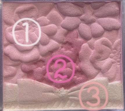 グロウフルールチークス/キャンメイク/パウダーチークを使ったクチコミ(2枚目)