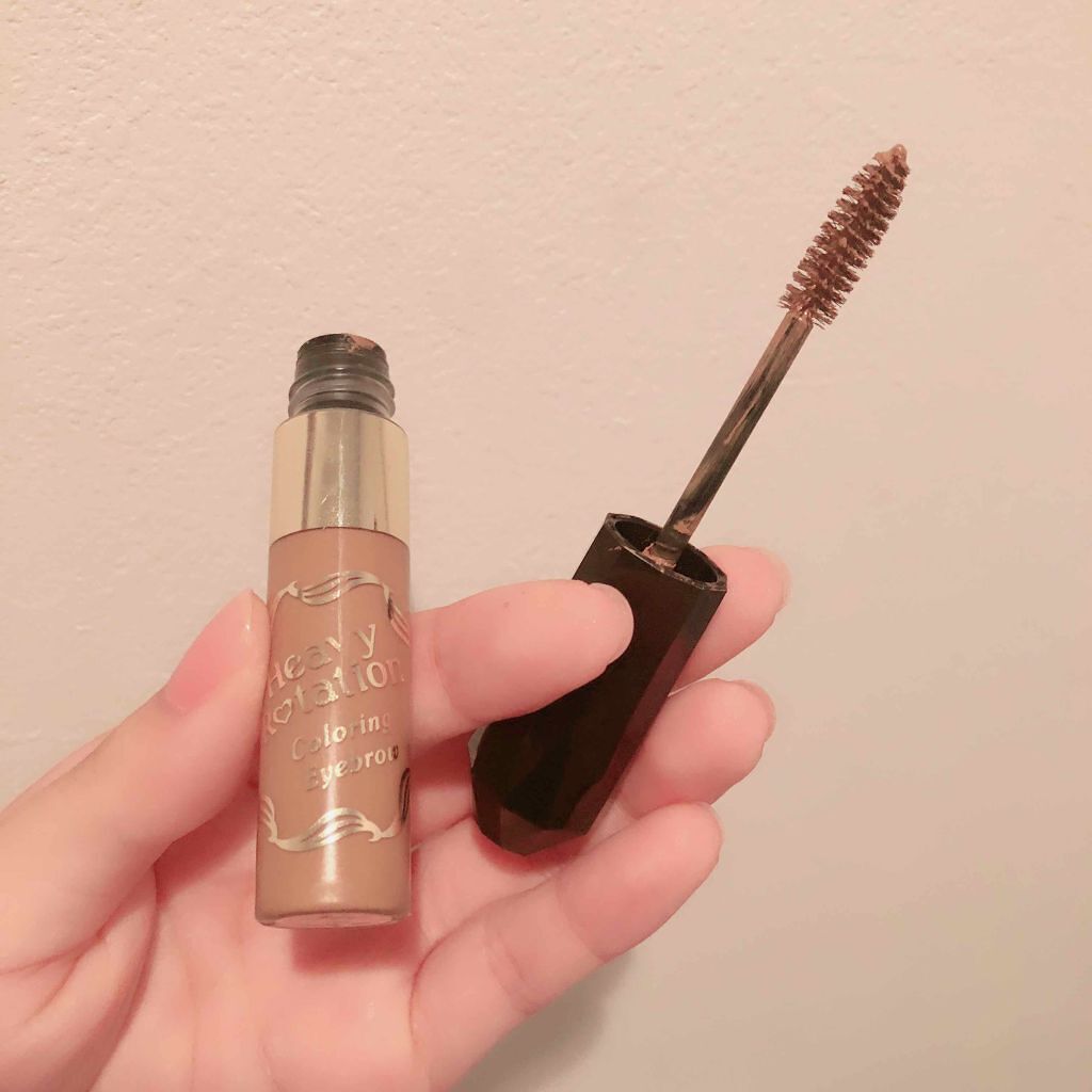 カラーリングアイブロウ/ヘビーローテーション/眉マスカラを使ったクチコミ(2枚目)