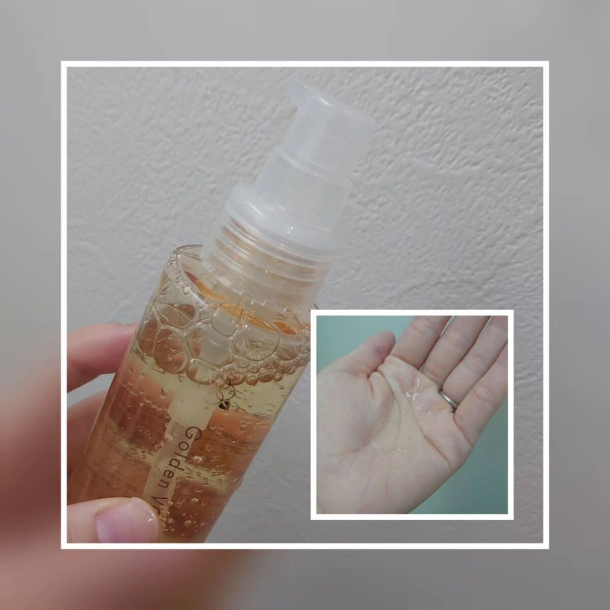 ゴールデンVC ブライト カプセルドリップ/fracora/化粧水を使ったクチコミ（2枚目）