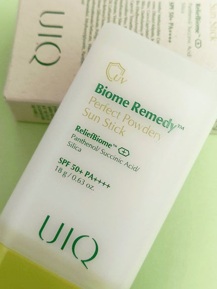 バイオームパーフェクトさらさらUVスティック/UIQ/日焼け止めスティックを使ったクチコミ(6枚目)