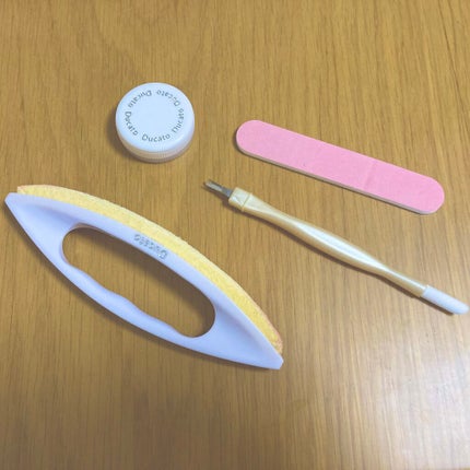 爪ミガキセット/デュカート/ネイル用品を使ったクチコミ(2枚目)