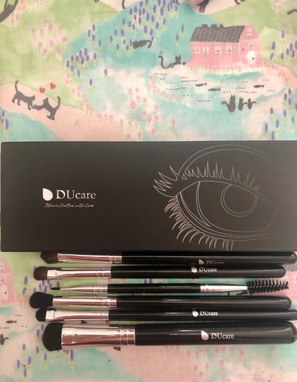 6 Pieaces Eye Makeup Brush Set/DUcare/メイクブラシを使ったクチコミ(1枚目)