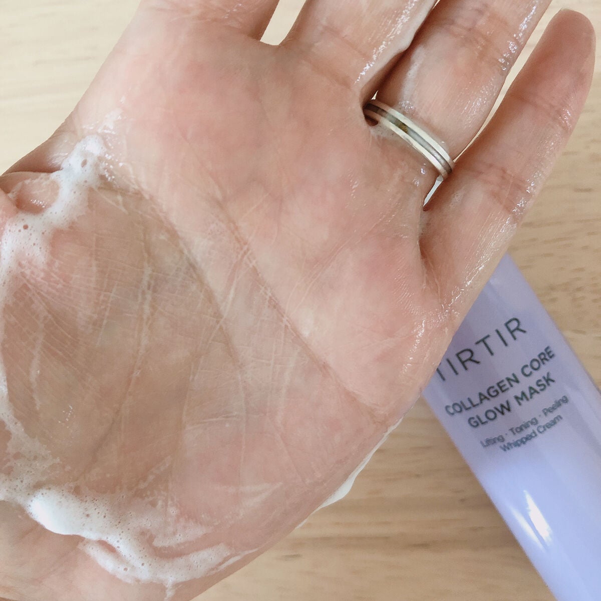 コラーゲンコアグローマスク/TIRTIR(ティルティル)/その他スキンケアを使ったクチコミ(3枚目)