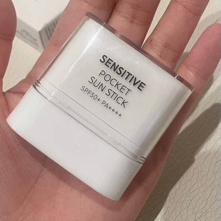 センシティブポケットサンスティック/SAM'U/日焼け止めスティックを使ったクチコミ(4枚目)