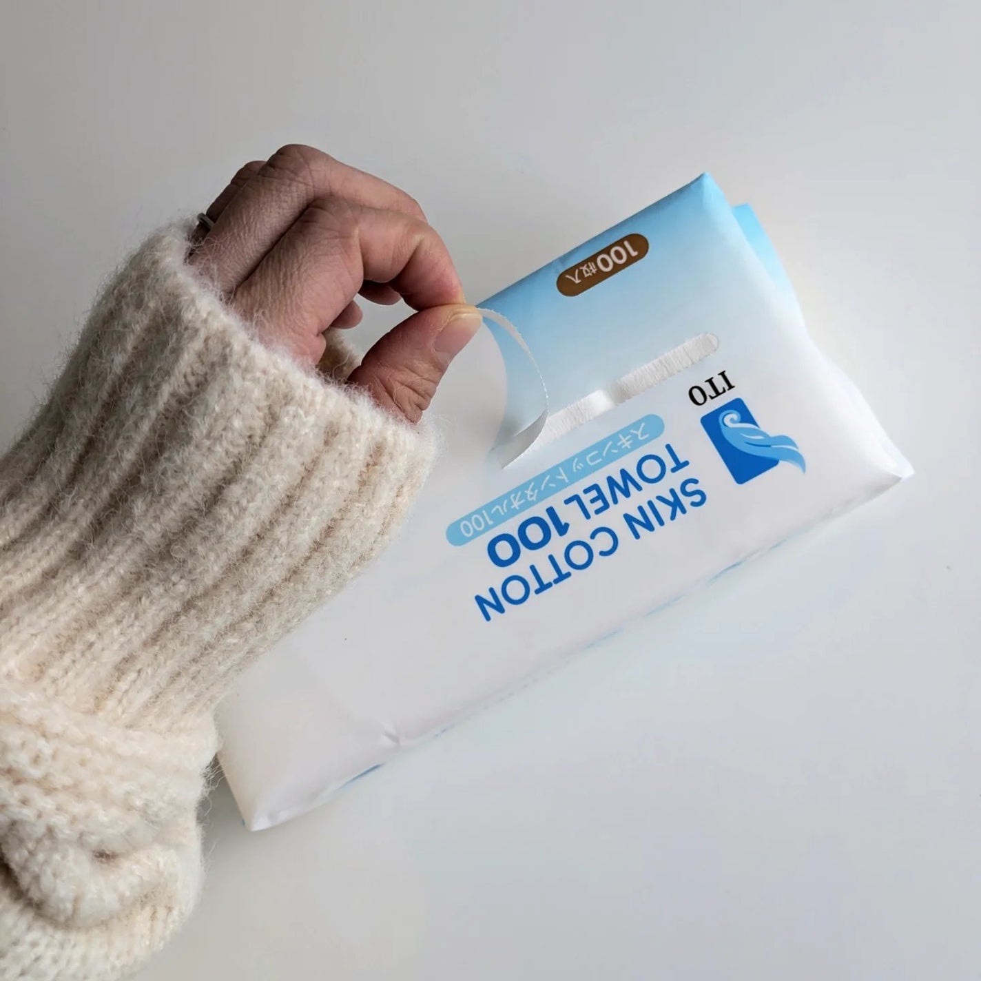 スキンコットンタオル100/ITO/クレンジングタオルを使ったクチコミ(2枚目)