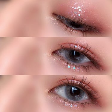 TWINKLE POP Pearl Flex Glitter Eye Palette ヘイ、ロース/CLIO/パウダーアイシャドウを使ったクチコミ（2枚目）