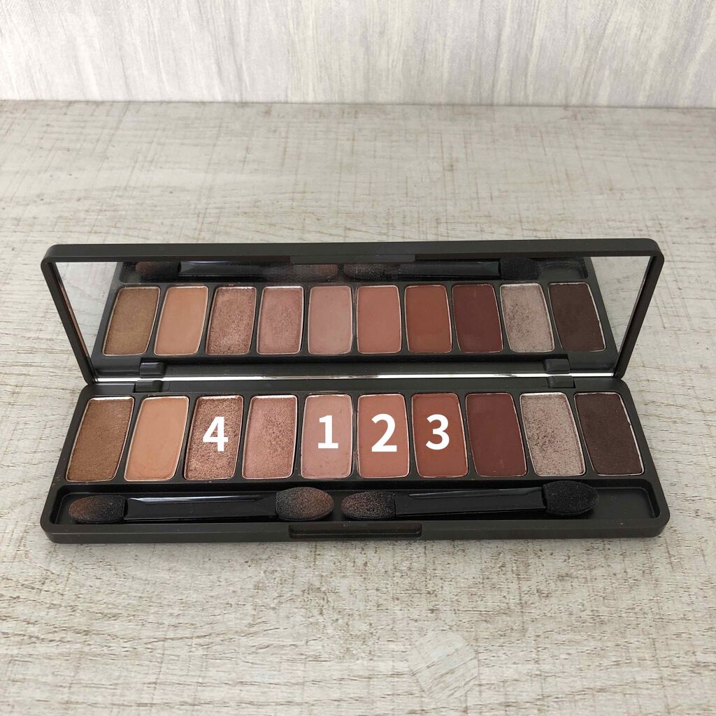 プレイカラー アイシャドウ/ETUDE/アイシャドウパレットを使ったクチコミ（2枚目）