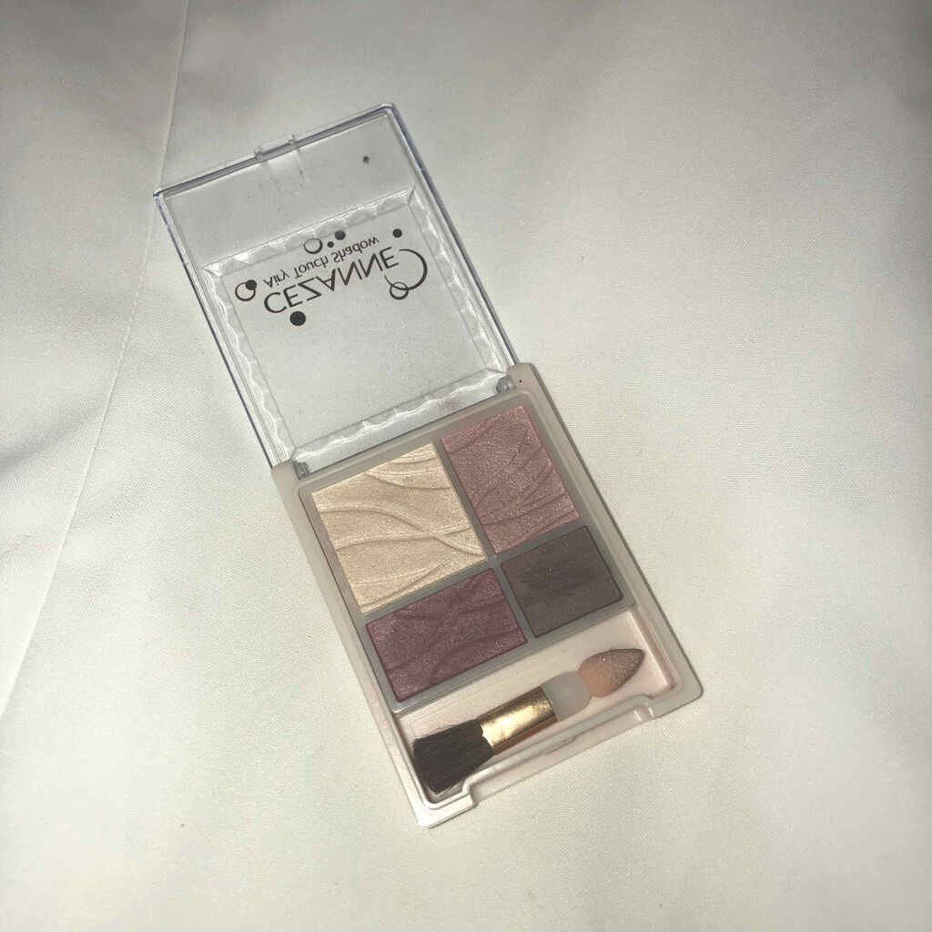 エアリータッチシャドウ/CEZANNE/アイシャドウパレットを使ったクチコミ(2枚目)