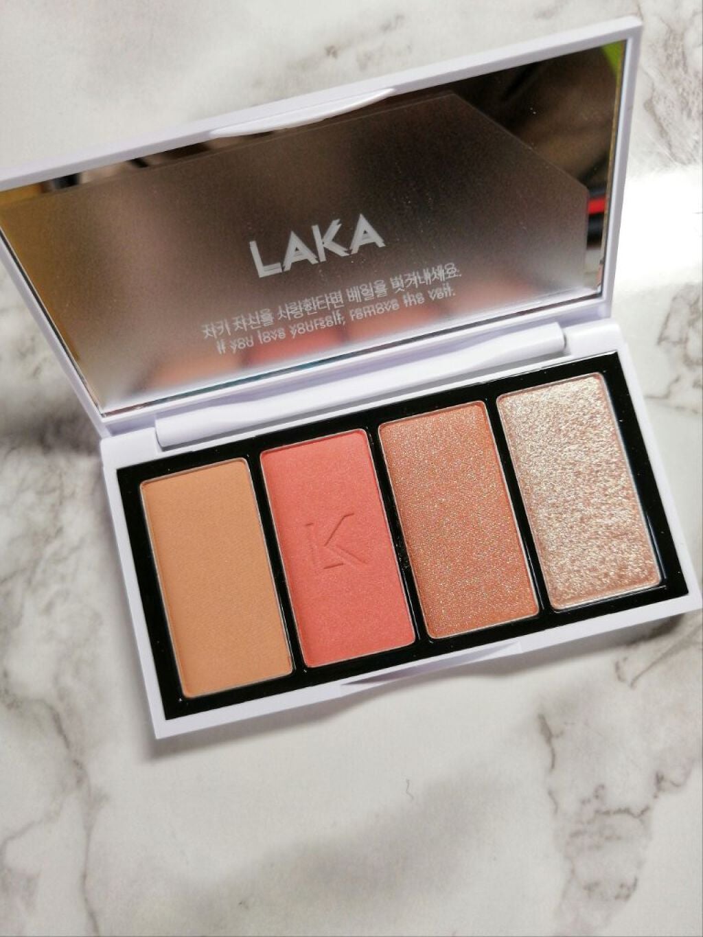 ジャストアイパレット/Laka/アイシャドウパレットを使ったクチコミ(4枚目)