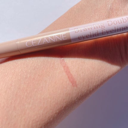 描くふたえアイライナー/CEZANNE/リキッドアイライナーを使ったクチコミ(6枚目)