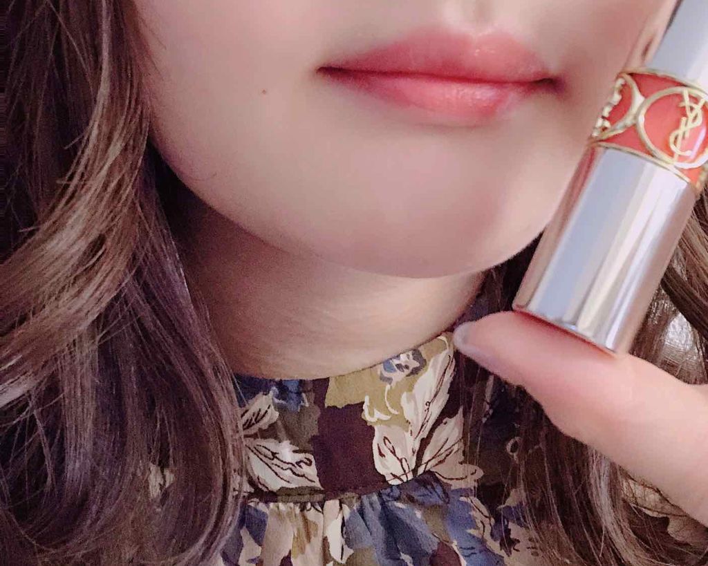 ヴォリュプテ ティントインバーム/YVES SAINT LAURENT BEAUTE/口紅を使ったクチコミ(3枚目)
