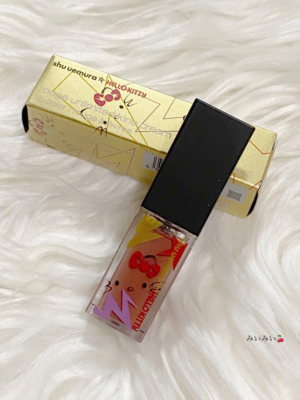 (旧)キヌルージュ クリーム/shu uemura/口紅を使ったクチコミ(6枚目)
