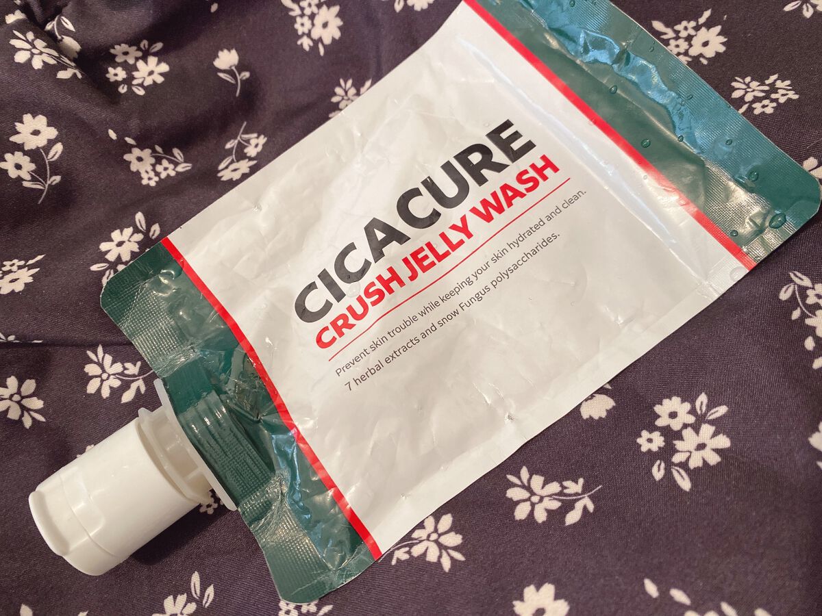 シカキュア クラッシュジェリーウォッシュ/山忠/その他洗顔料を使ったクチコミ（1枚目）