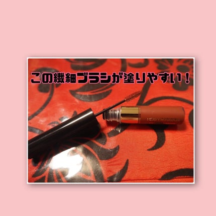 カラーリングアイブロウ マイクロ/ヘビーローテーション/眉マスカラを使ったクチコミ(3枚目)