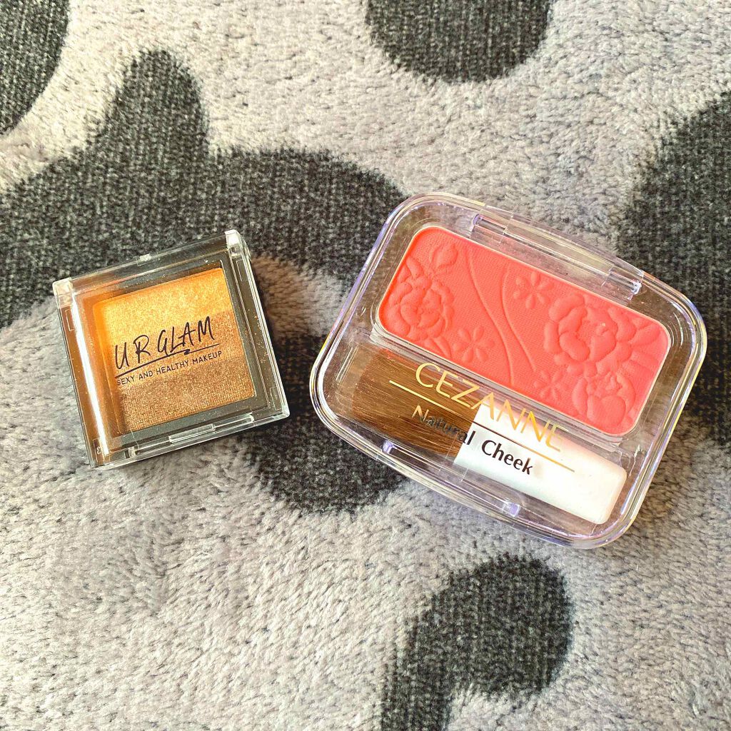 ナチュラル チークN/CEZANNE/パウダーチークを使ったクチコミ(1枚目)