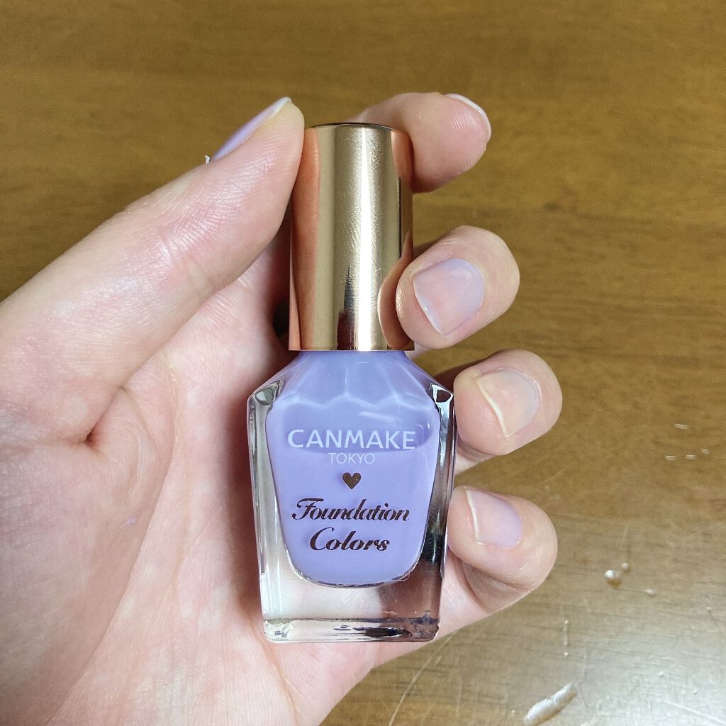 ファンデーションカラーズ/キャンメイク/マニキュアを使ったクチコミ（1枚目）