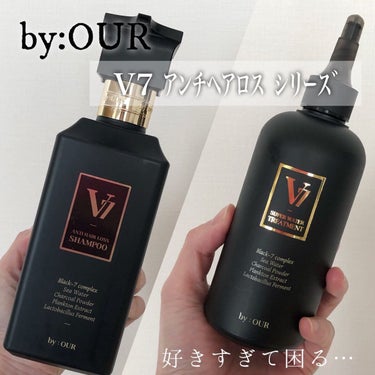 V7 アンチヘアロス シャンプー 100ml/by : OUR/シャンプー・コンディショナーを使ったクチコミ（2枚目）