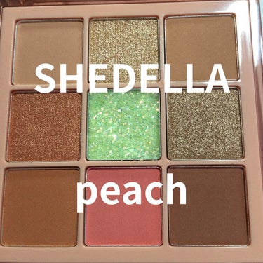  诗蒂娅九色眼影盘 (9 Colors Eye Shadow Palette)/SHEDELLA/アイシャドウパレットを使ったクチコミ（1枚目）