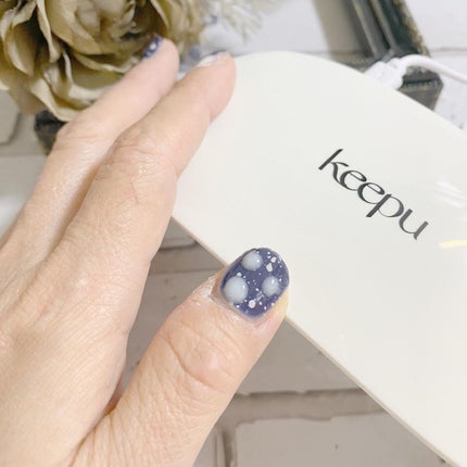 セルフカスタム ネイルシール/KEEPU/ネイルシールを使ったクチコミ(8枚目)