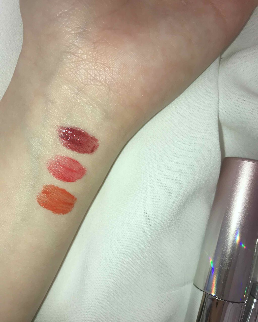 アピュー ウォーターライト ティント/A’pieu/リップティントを使ったクチコミ（2枚目）