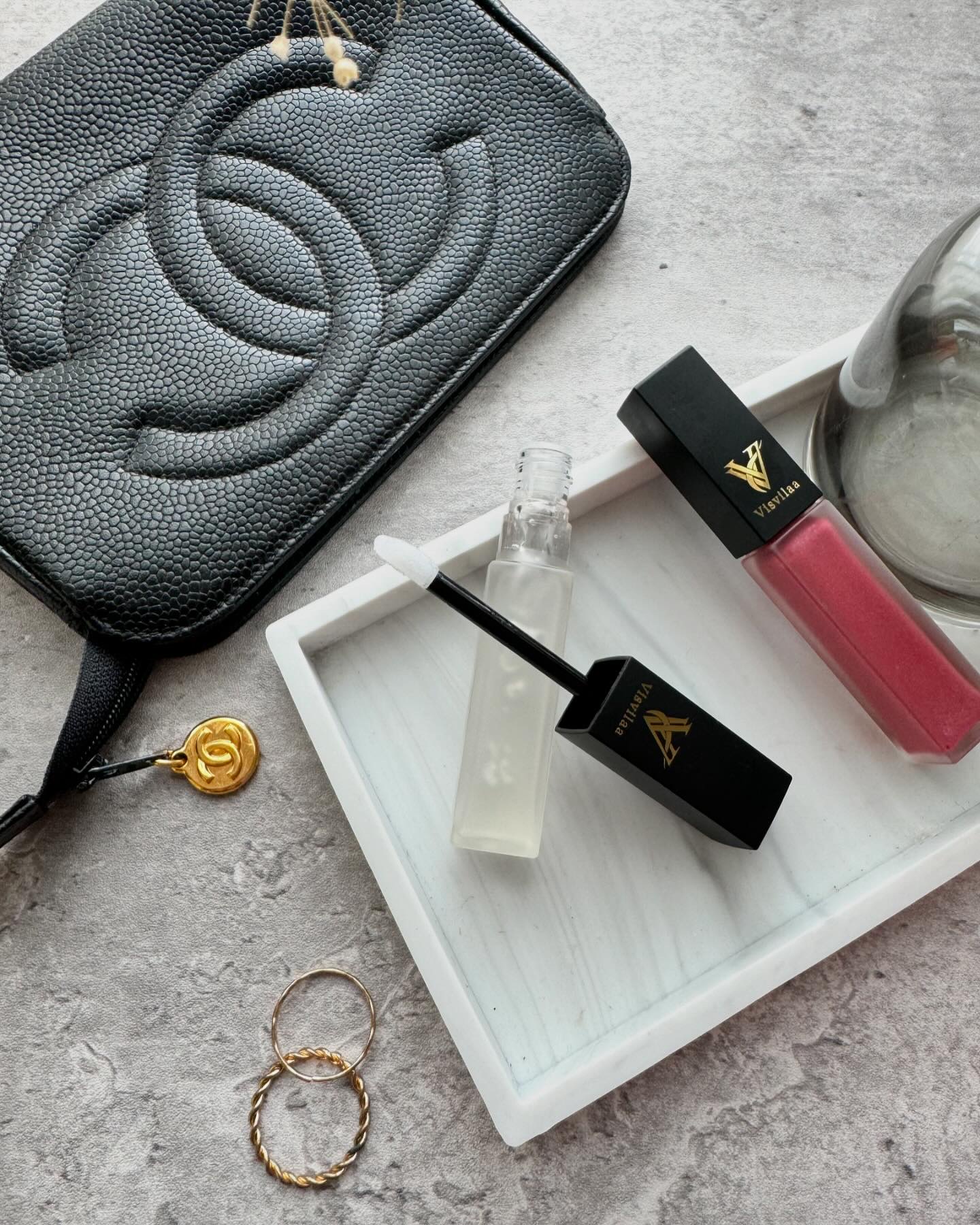 Vヴィヴィットロゼ リップグロス/Visvilaa/リップグロスを使ったクチコミ（3枚目）