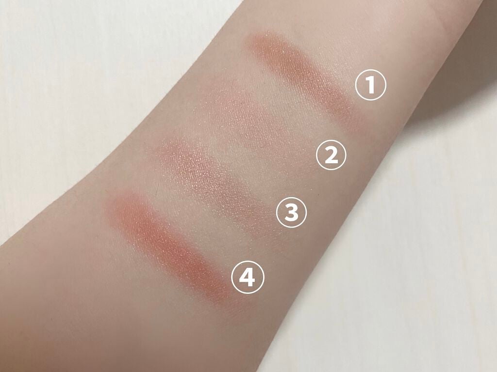 エレガンス ヌーヴェル アイズ/Elégance/アイシャドウパレットを使ったクチコミ(4枚目)