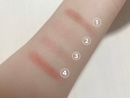 エレガンス ヌーヴェル アイズ/Elégance/アイシャドウパレットを使ったクチコミ(4枚目)