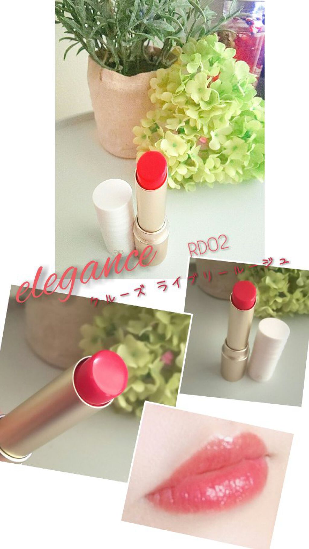ライブリー ルージュ/エレガンス クルーズ/口紅を使ったクチコミ（1枚目）