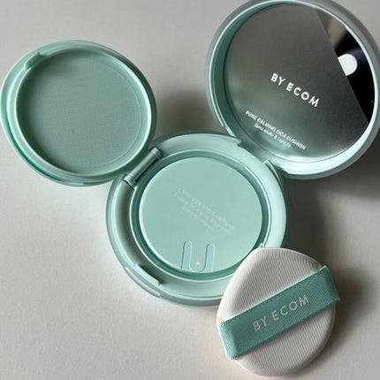 ピュアカーミングシカ クッションファンデーション/BY ECOM/クッションファンデーションを使ったクチコミ(4枚目)