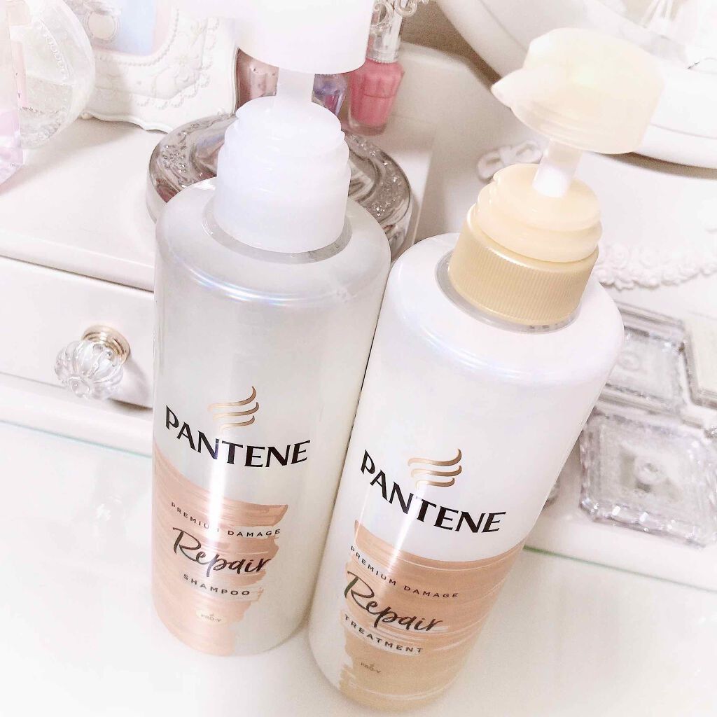 プレミアム ダメージ リペアー シャンプー/トリートメント/パンテーン/シャンプー・コンディショナーを使ったクチコミ(1枚目)