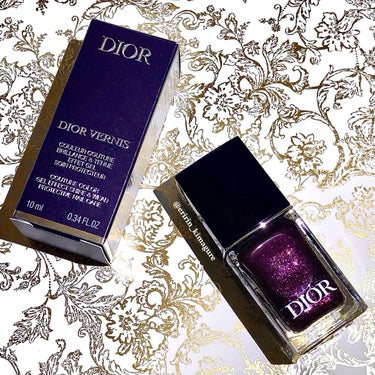 ディオール ヴェルニ 900 ブラック リヴォリ/Dior/マニキュアを使ったクチコミ（2枚目）