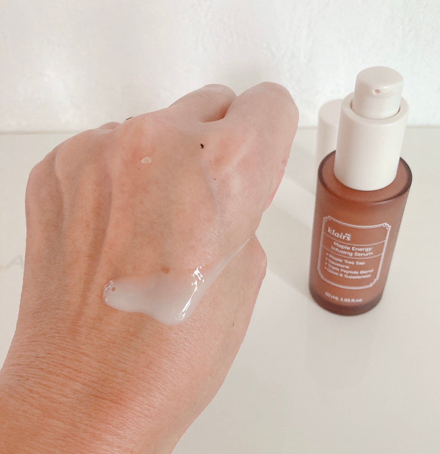メープルエナジーインフュージングセラム/Klairs/美容液を使ったクチコミ(2枚目)