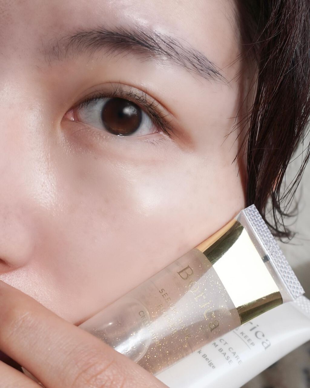 美容液マスクプライマー(シャンパン)/Borica/化粧下地を使ったクチコミ（2枚目）