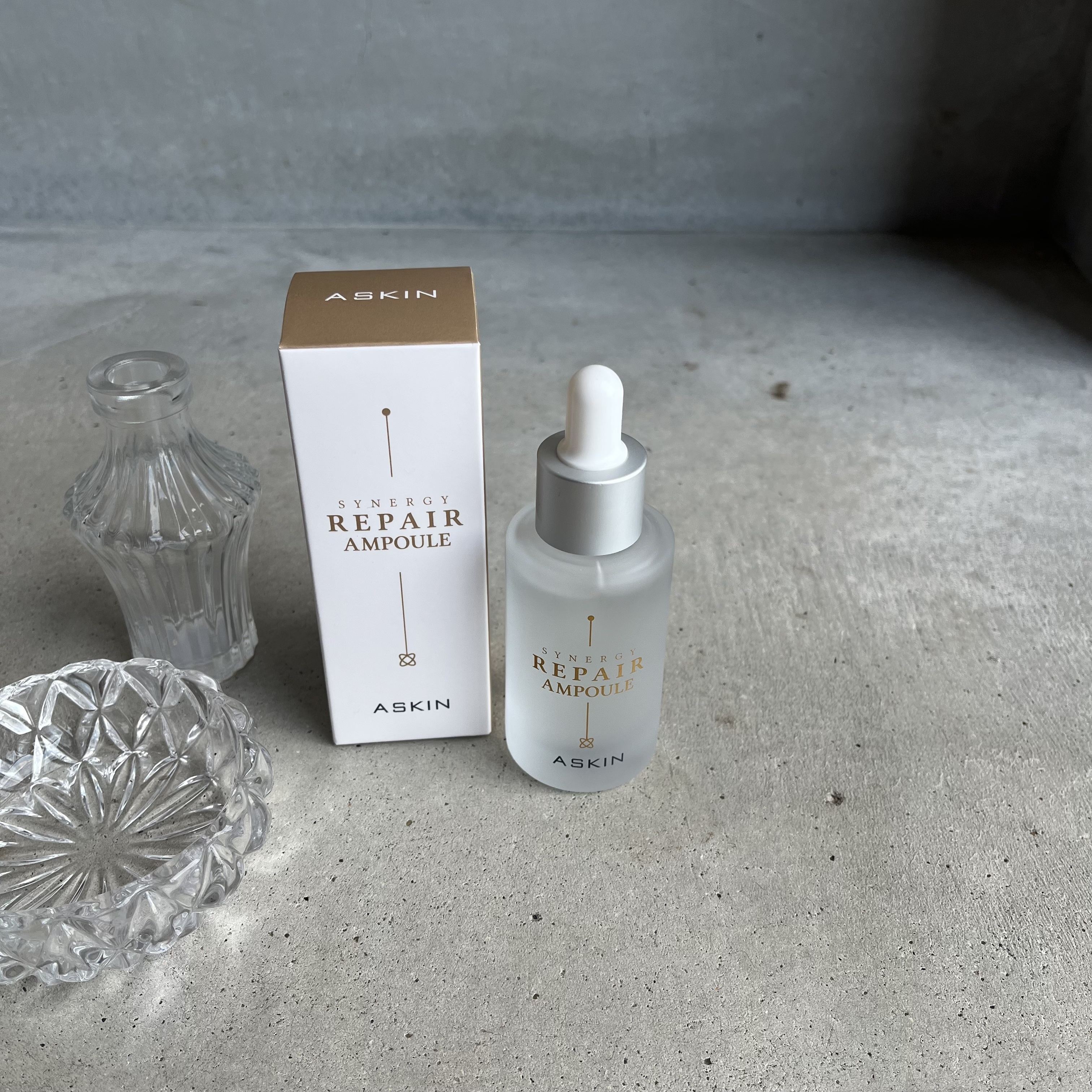 SYNERGY REPAIR AMPOULE/ASKIN/美容液を使ったクチコミ（1枚目）