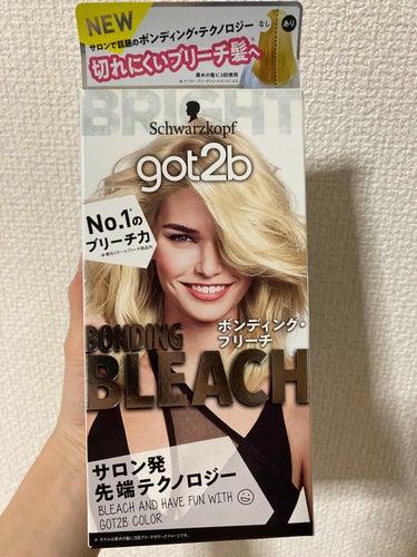 ボンディング・ブリーチ 1 箱/got2b/ブリーチ剤を使ったクチコミ（1枚目）