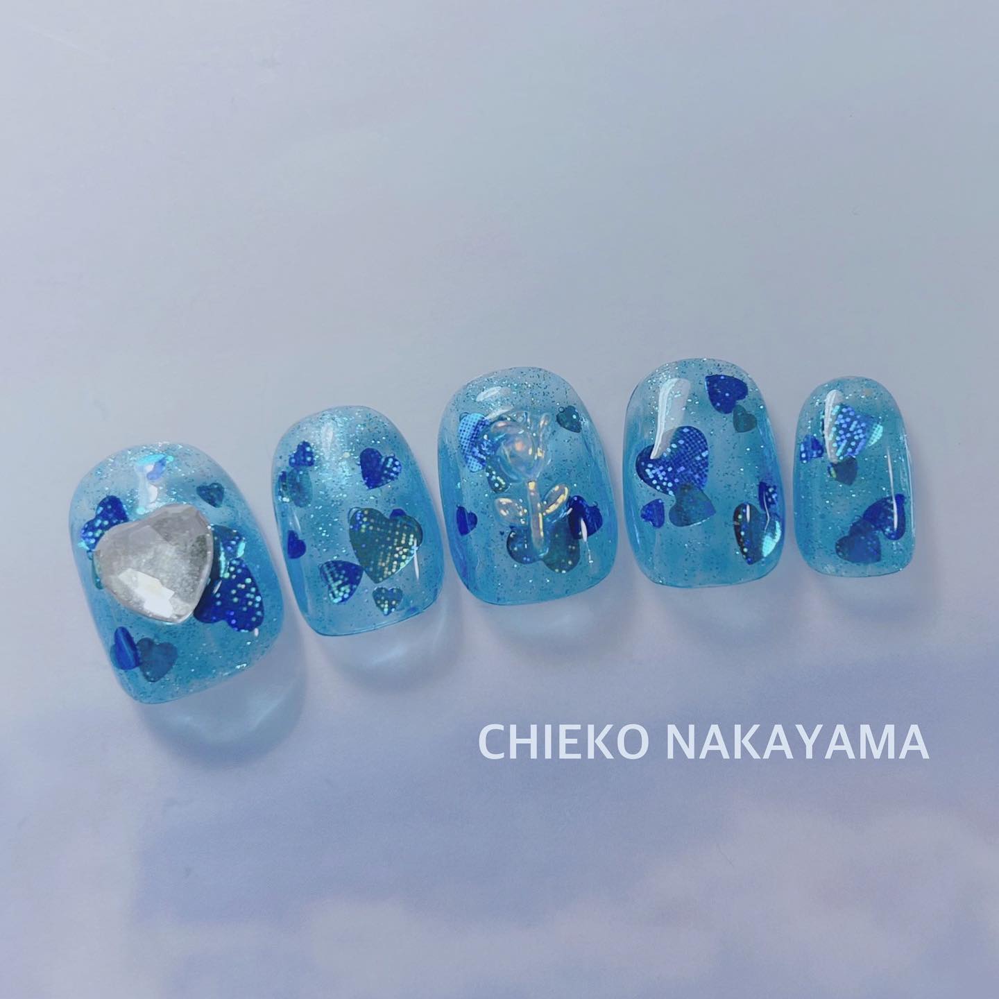 #ネイル,#ホログラムネイルのネイルデザイン