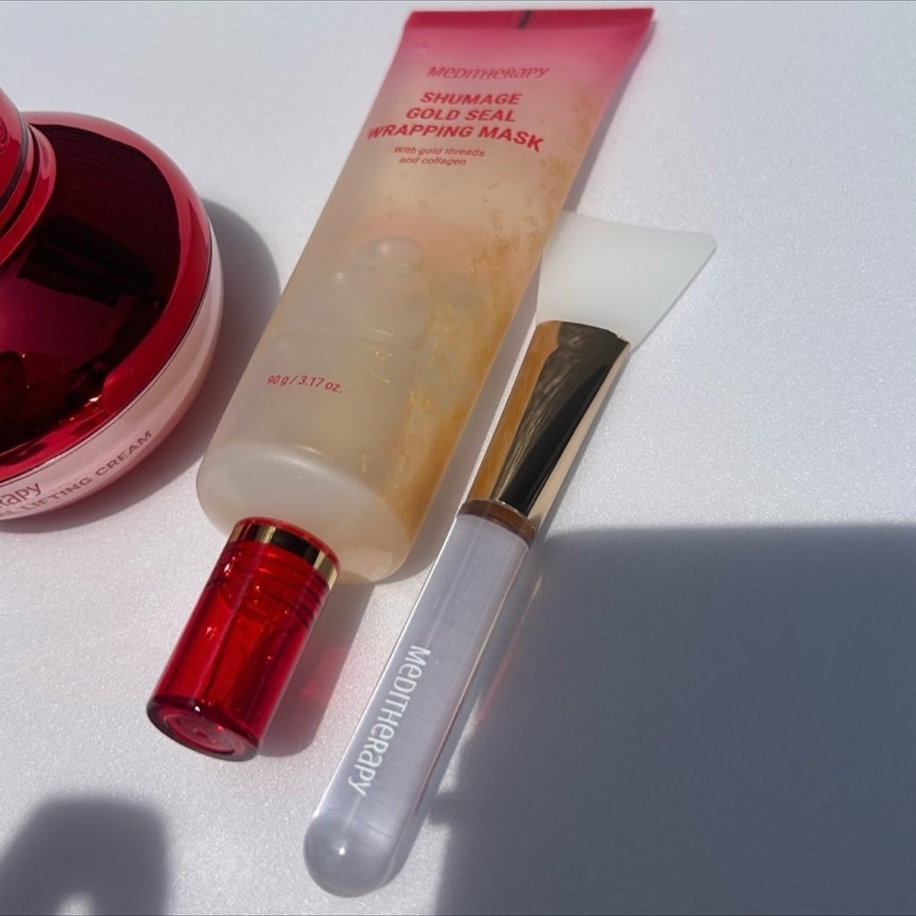 シューマジショットゴールド糸リフティングアンプル/MEDITHERAPY/美容液を使ったクチコミ（3枚目）