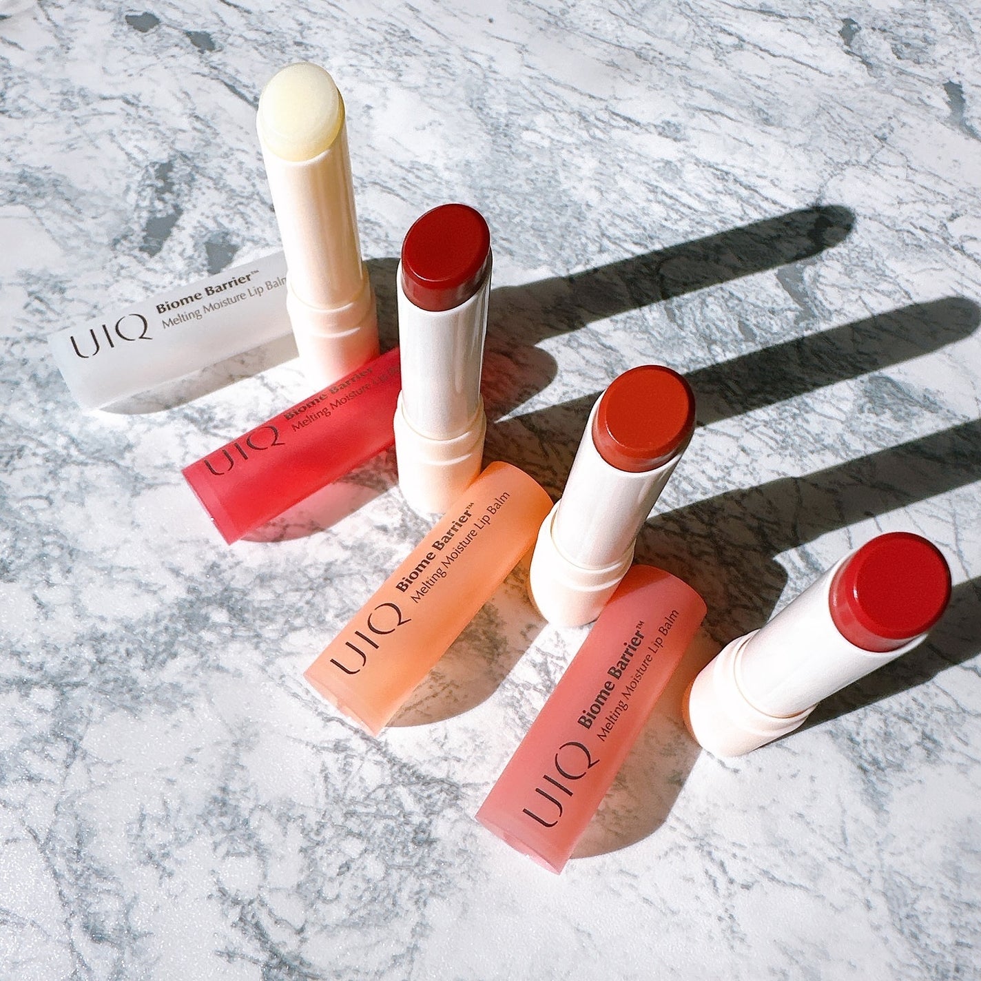 バイオームバリアメルティングモイスチャーリップバーム/UIQ/リップバームを使ったクチコミ(5枚目)