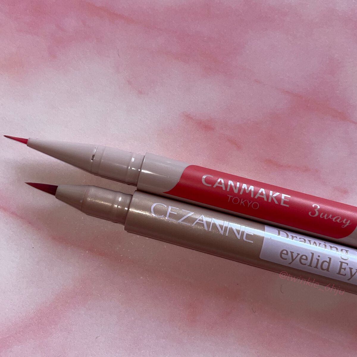 描くふたえアイライナー/CEZANNE/リキッドアイライナーを使ったクチコミ(1枚目)