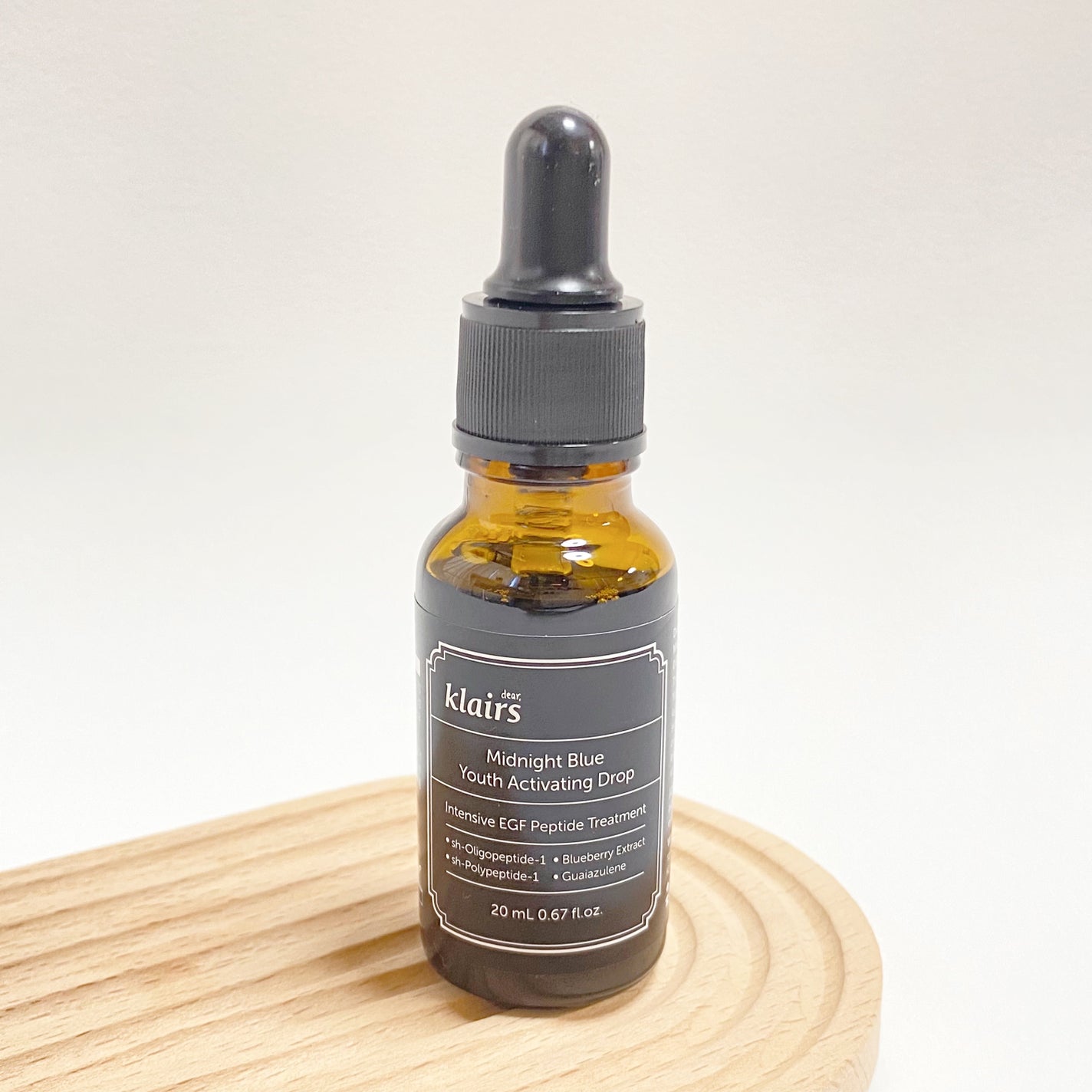 ミッドナイトブルーユースアクティベーティングドロップ(20ml)/Klairs/美容液を使ったクチコミ(3枚目)