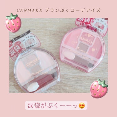 💖涙袋がぷくーーっと🥰💖

今回もCANMAKEですが、
とあるアイテムから新色、限定色が
発売されましたのでご紹介します🍓

💫CANMAKE プランぷくコーデアイズ 03 ミルクティプランぷく/04